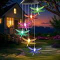 Winzwon Gifts for Mom Grandma Wife Solar Lights Outdoor Wind Chimes | WindChime by Winzwon