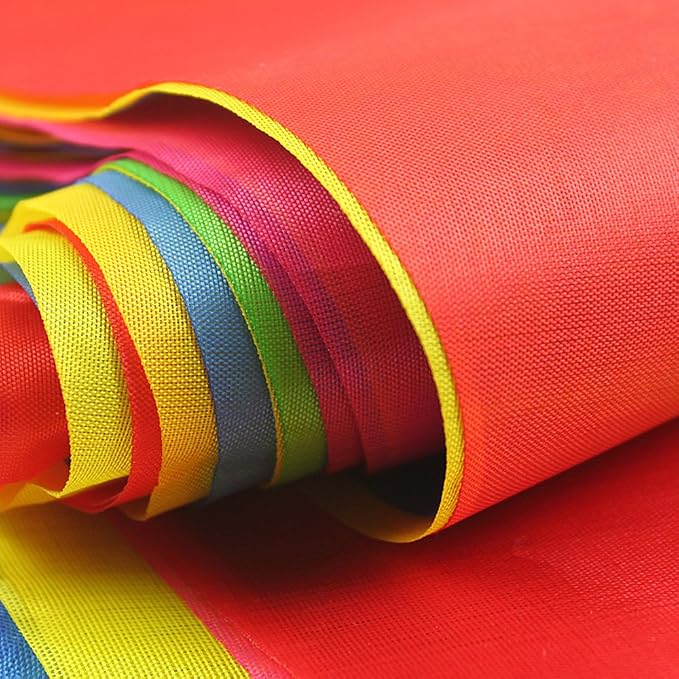 250pcs Multicolor Pennant Flags, LOOBJOYGAME 263Ft Nylon Fabric Decorations - Image 5