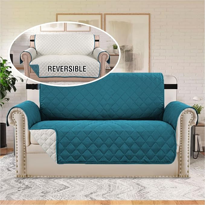 H.VERSAILTEX Reversible Couch Cover Loveseat Cover - Image 3