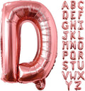 Lovoir 40 Inch Large Rose Gold Letter D Balloons Big Size Jumbo Mylar Foil by Lovoir