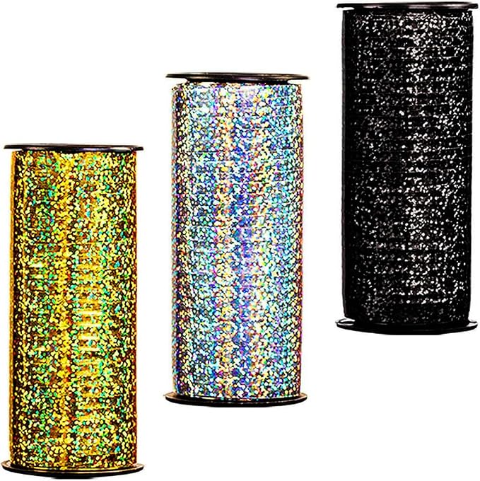 Shiny Waterproof Ribbon, 3/16 inch x 300 Yard Curling Ribbon by PendantofLuck