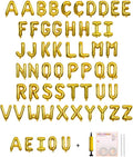 58 PCS Letter Balloons Alphabet Letters 2 Sets A- Z & 1 Sets AEIOU 16 by buynow