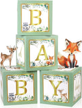 Sage Green Baby Boxes with Letters by Alitifiy