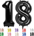 18 Balloon Numbers 40Inch for 18th Year Old Birthday Decorations, Inflation by Mluchee