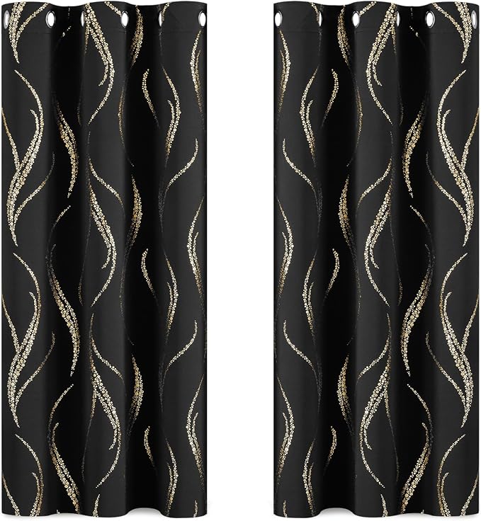 Yakamok Blackout Curtains for Livingroom by Yakamok