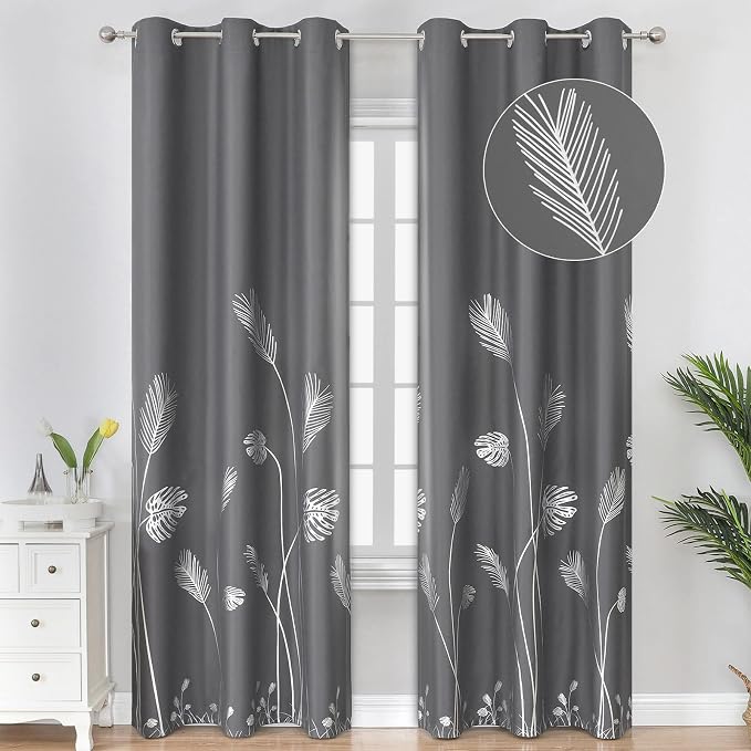 Thermal Insulated Blackout Curtains 84 Inches Long by ESTELARTEXTILER