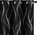Yakamok Black Blackout Curtains by Yakamok