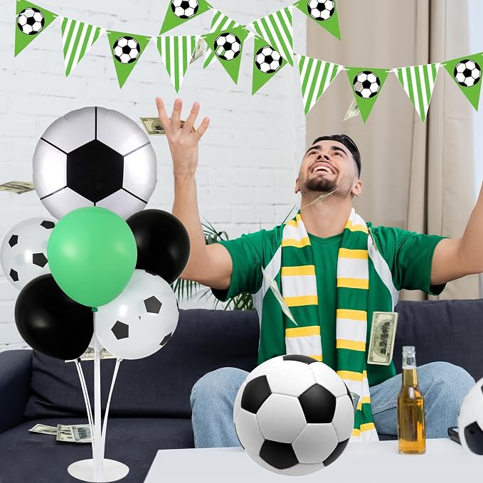 Soccer party Balloons Stand Kit 2 Sets - Image 5