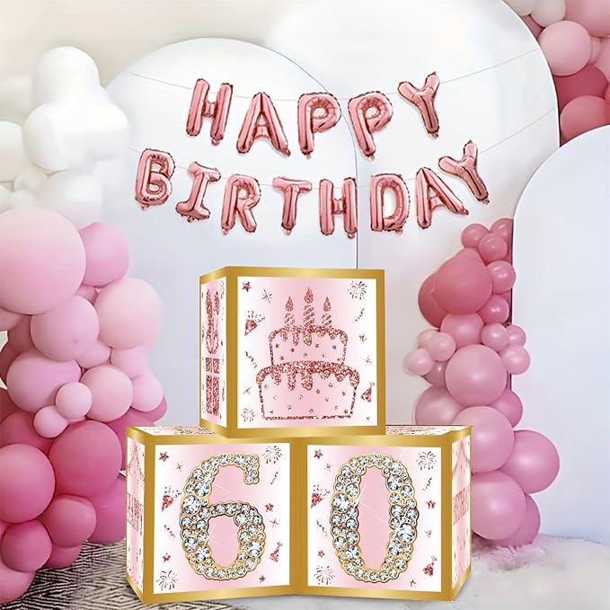 DataMoon 60th Birthday Decorations Boxes - Image 2