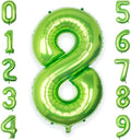 40 Inch Green Number 8 Balloon Lime Big Large Helium Number 0-9 | Giant Digital by SULALABOO