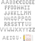 58 PCS Letter Balloons Alphabet Letters 2 Sets A- Z & 1 Sets AEIOU 16 by buynow