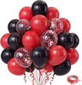 Red and Black Balloons, Baby Shower, Anniversary, Graduation, Wedding Party by GoldenParty