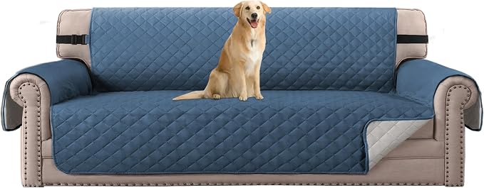 H.VERSAILTEX Sofa Slipcover Reversible Sofa Cover Seat Width Up to 78" Water by HVERSAILTEX