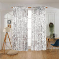 HH 9x8FT Big Shimmer Sequin Fabric Curtains, Photography Backdrop Panels by UAMOU