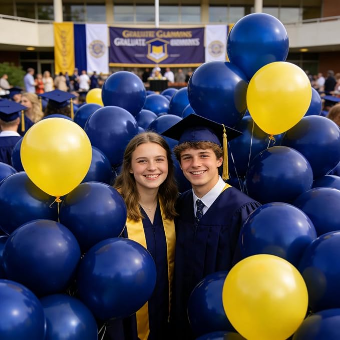 110pcs Navy Blue Balloon 12 Inch - Image 5