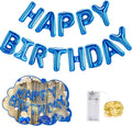 CANREVEL Happy Birthday Banner Decorations + Sign Balloons, by CANREVEL