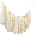 Peach Floral Chiffon Tsaasel Garland by Mybbshower