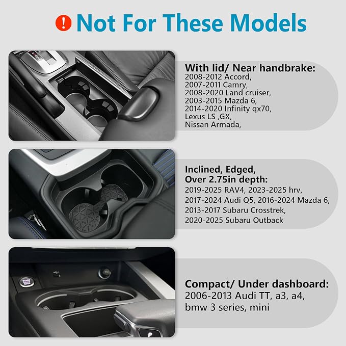 SEVEN SPARTA Car Cup Holder Expander - Image 5