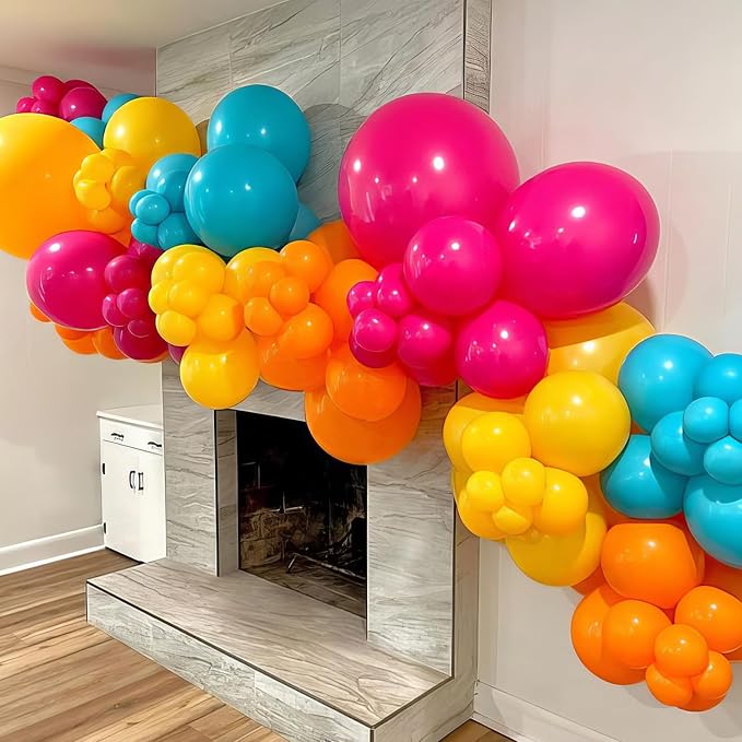 Rainbow Balloons, for Birthday Baby Shower Summer Topic Party Decorations - Image 6