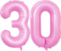 Number 30 Balloons for 30th Birthday Party Decorations, 42 Inch Jumbo Foil by GOER