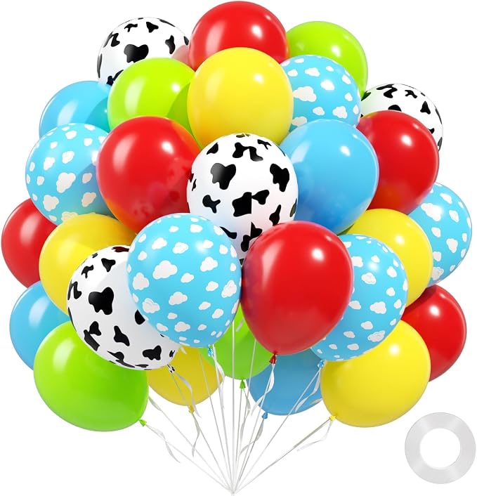 60pcs Colorful Balloons 12inch by Unknown