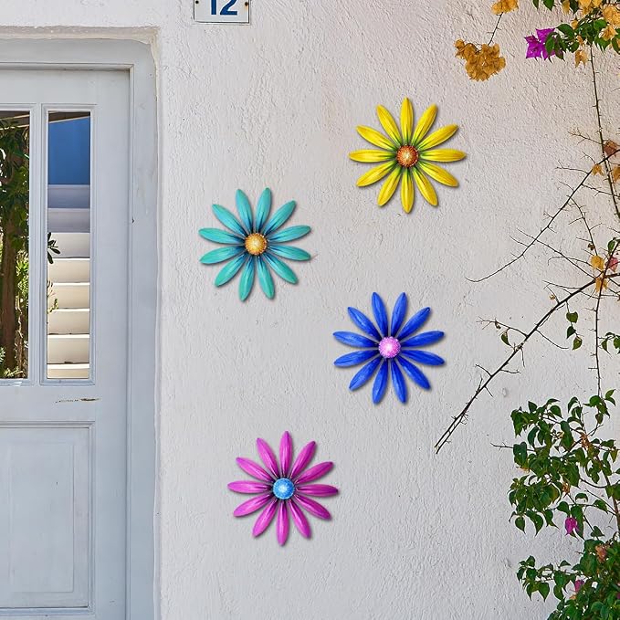 Giyyomtr Metal Flowers Wall Decor - Image 4