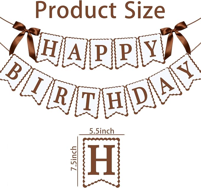 Bow Happy Birthday Banner for Bow Birthday Decorations Pink Bows Garland for - Image 2