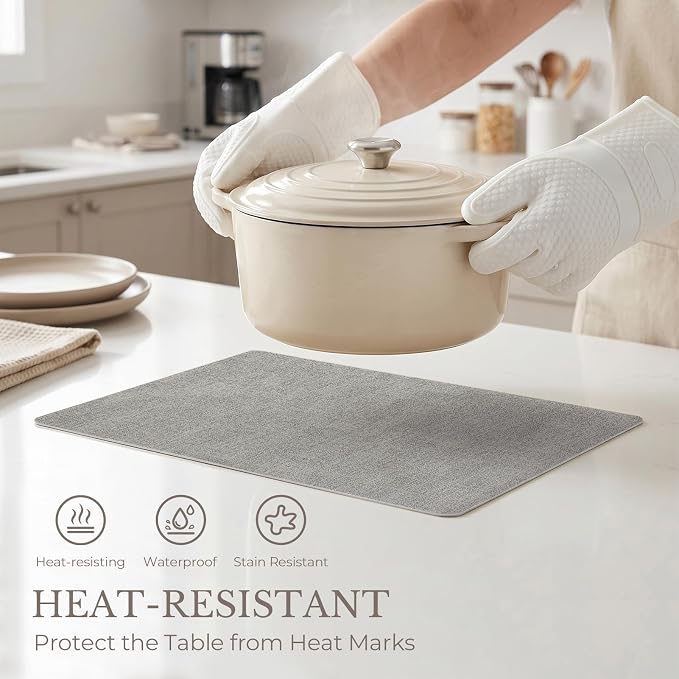 Romanstile Vinyl Placemats Set of 6-12 X 17 Inch - Image 3
