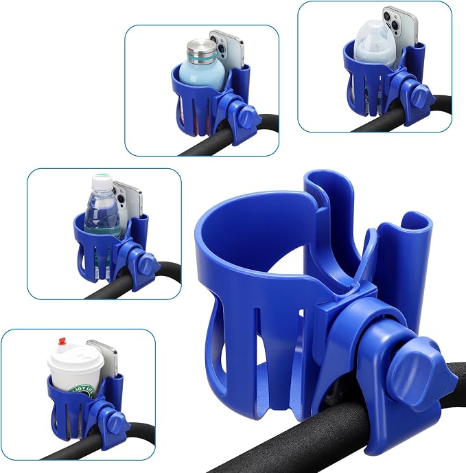 Accmor Stroller Cup Holder, Walker Wheelchair Bike Drinks Holder | Universal - Image 9