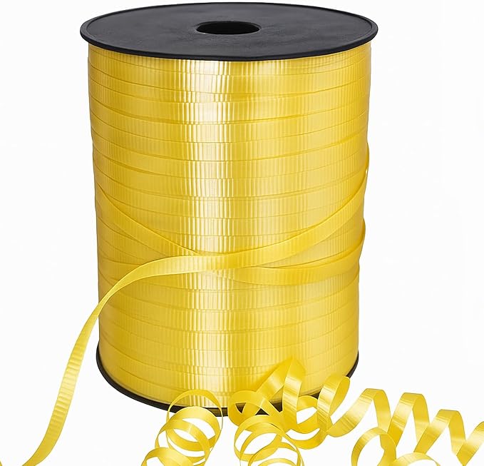 500 Yards Gold Curling Ribbon – Waterproof Balloon Ribbon by GIFTEXPRESS