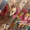 pureaqu Floral Embroidered Sheer Widnow Curtain Rod Pocket 1PC W39 x L84 | by Unknown