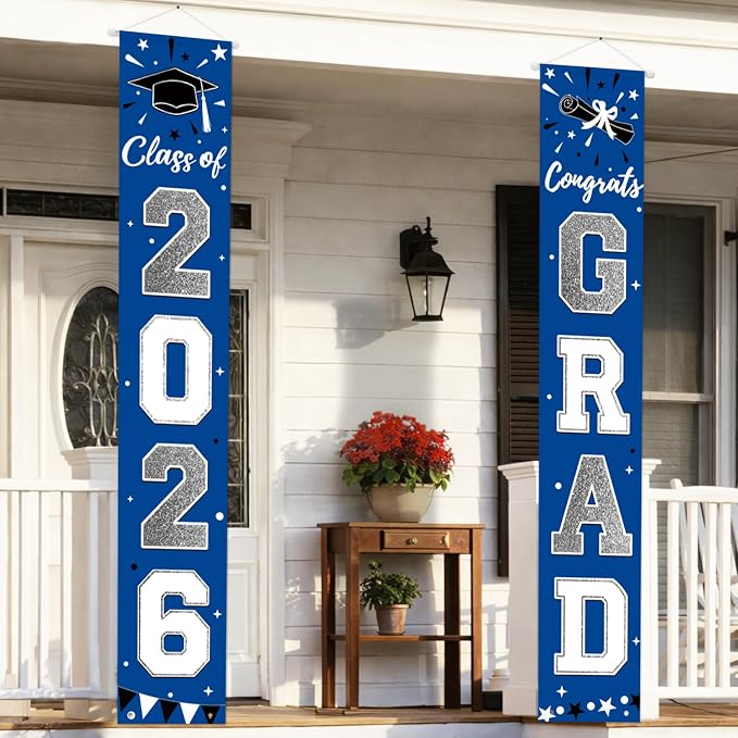 Graduation Decorations 2026 Porch Banner, Graduation Banner Class of 2026 - Image 7