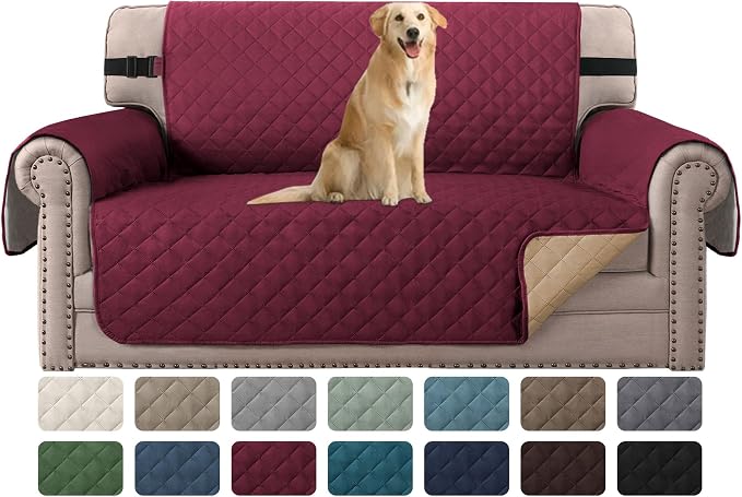 H.VERSAILTEX Reversible Loveseat Couch Cover by HVERSAILTEX