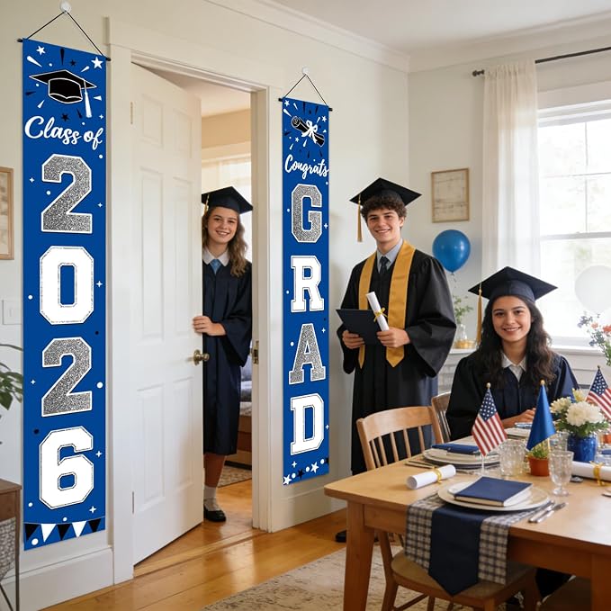 Graduation Decorations 2026 Porch Banner, Graduation Banner Class of 2026 - Image 6