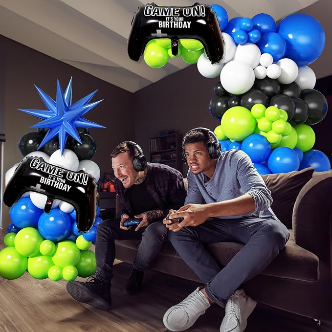 Jobkoo Video Game Balloon Arch Garland Kit - Image 5