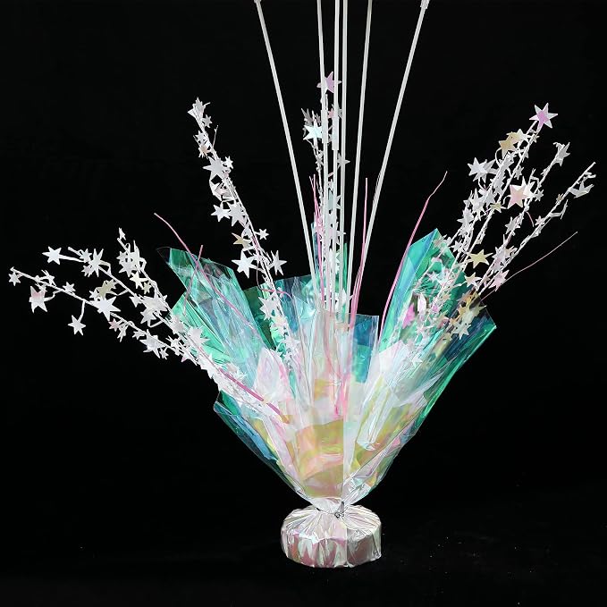 4 Set Pastel Birthday Decorations Rainbow Party Table Balloons Centerpiece - Image 6