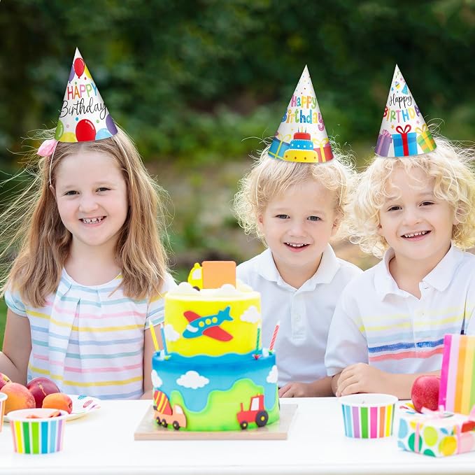 Lonfliness 32Pcs Colorful Party Hats - Image 6