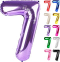 Purple Number 7 Balloon 40 Inch by IWERP