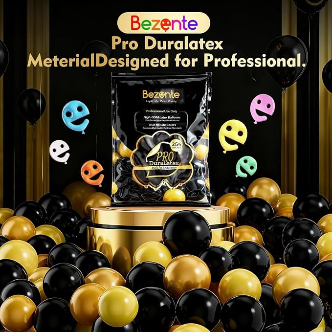 Pro Duralatex Blue Extra-Thick Balloons 120 Pack 10 inch | Light Blue Balloons - Image 5
