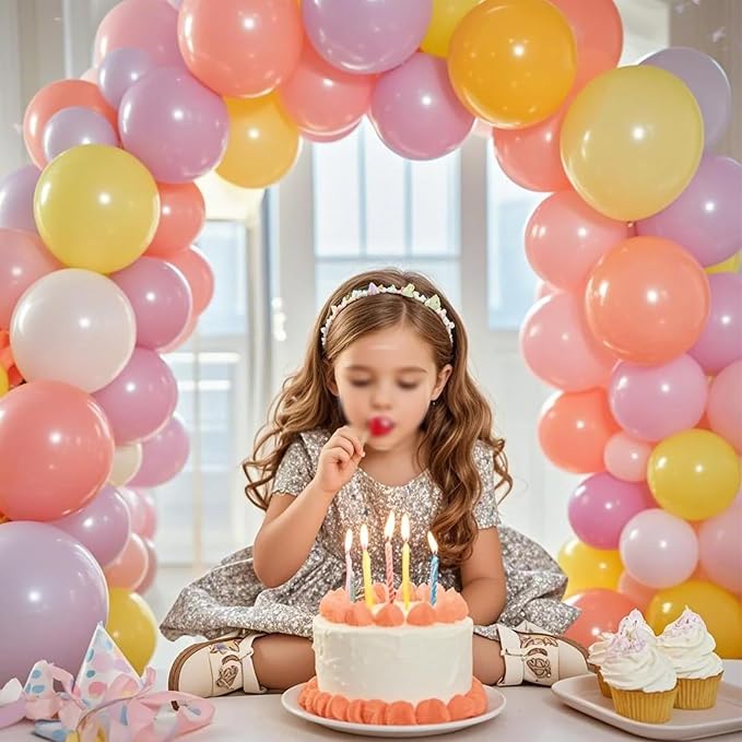 Balloon Arch Kit Stand with Base, 9Ft & 5.6Ft High Free Bending Half Arch Stand - Image 6