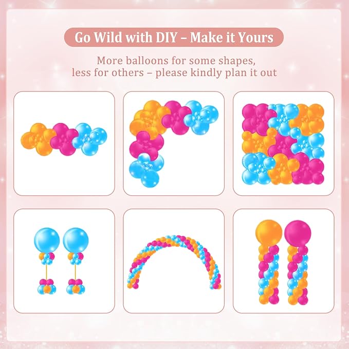 Dusty Pink Balloon Arch Kit for Boho Birthday Bridal Shower | 143Pcs Boho Blush - Image 8