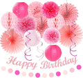 Light Hot Pink Birthday Party-Decorations by Huglony