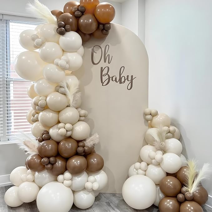Dark Brown Balloons 12 inch - Image 7