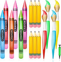 SAYAYA 16 Pcs Large Inflatable Pencil Balloons Set Jumbo Inflatable Crayons by SAYAYA