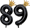 40 inch Large Black 89 Balloon Number by Unknown