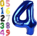 Numbers 3 Balloon 40Inch Navy Blue Balloons by Argthjy