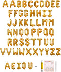 58 PCS Letter Balloons Alphabet Letters 2 Sets A- Z & 1 Sets AEIOU 16 by buynow