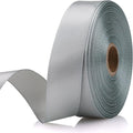 7/8 Inch 30 Yards Silver Satin Craft Ribbon-Single Face Polyester Ribbon by Unknown