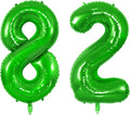 Number 82 Balloons for 82nd Birthday Party Decorations, 0-100 Large No.82 by Joycard
