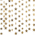 Spakon 65 Feet Glitter Star Paper Garland Banner Hanging Decoration Star by Aranorun